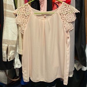 Ladies cute pink top